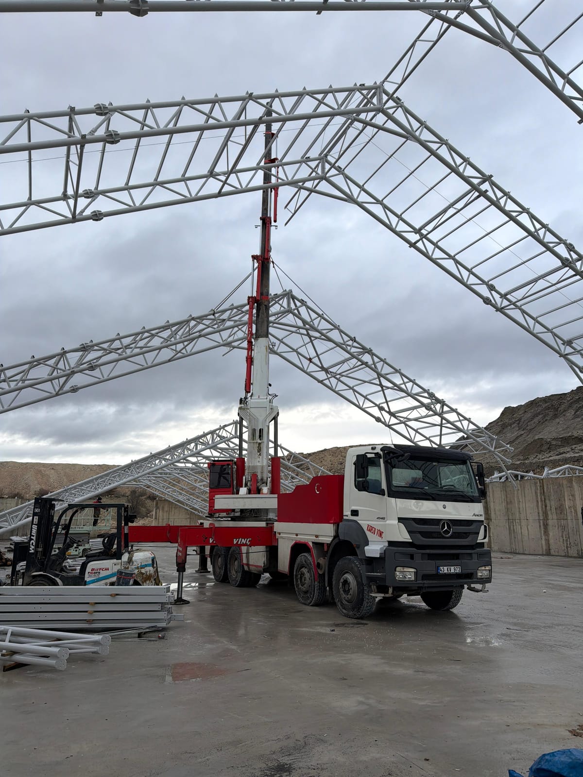 Trafo / jeneratör yerleştirme işi